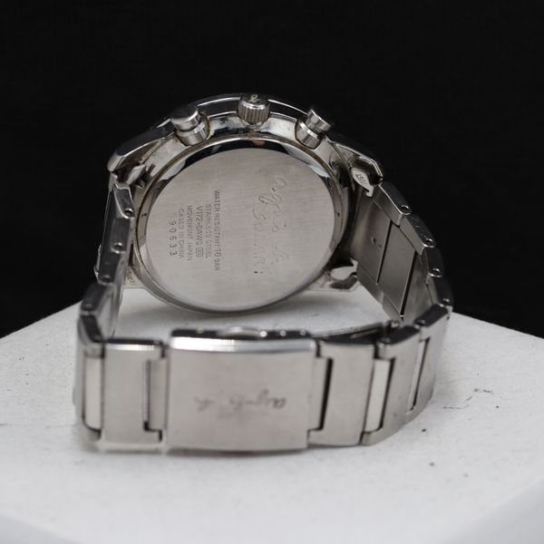 美品・稼働品】アニエスベーソーラー腕時計 V172-0AW0