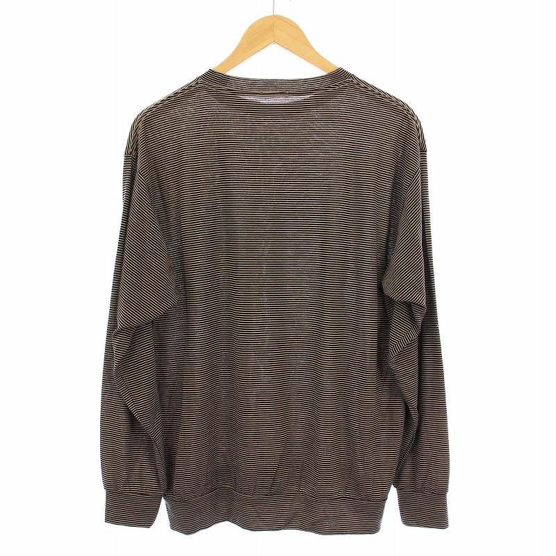 コモリ COMOLI 24SS サマーウール 長袖クルーロングスリーブT