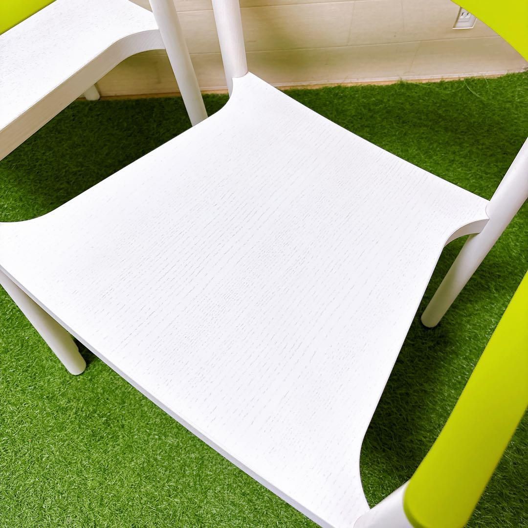 定価168000円 プランク アームチェア モンザ 家具 椅子 イス 2脚