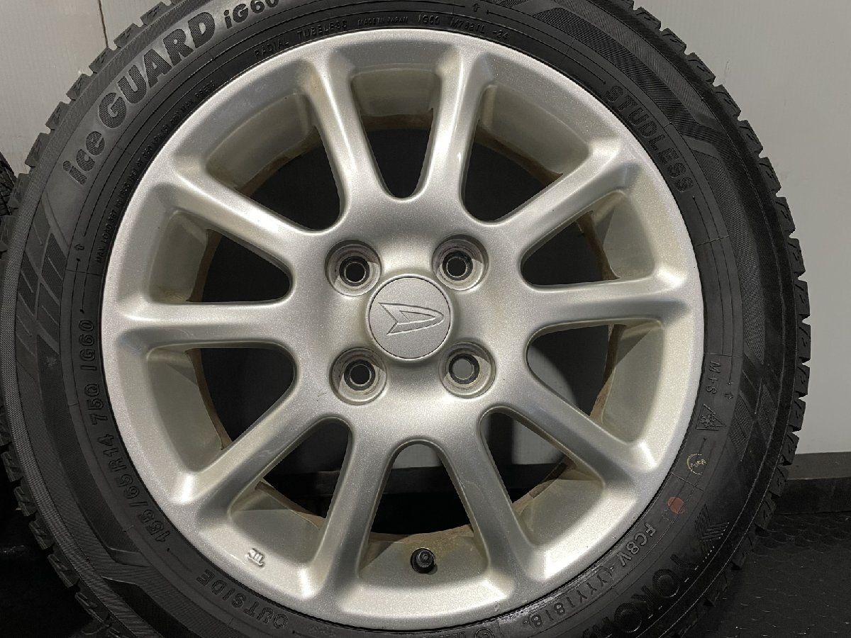 ダイハツ 純正ホイール 14インチ スタッドレス4.5J4HPCD100+45