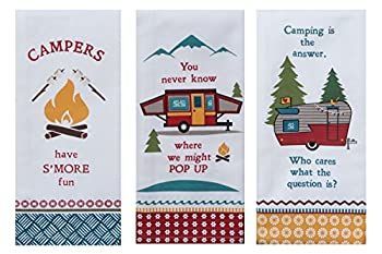 Camping Life Kitchen Towels Set of 3