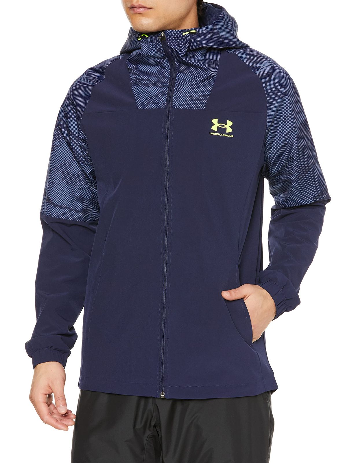 アンダーアーマー UA TRICOT LINED WOVEN JACKET Midnight Navy | | S