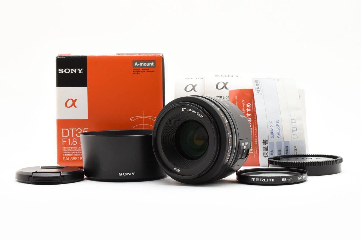 ☆極上美品☆ソニー SONY DT 35mm F1.8 SAM SAL35F18☆ RR7346