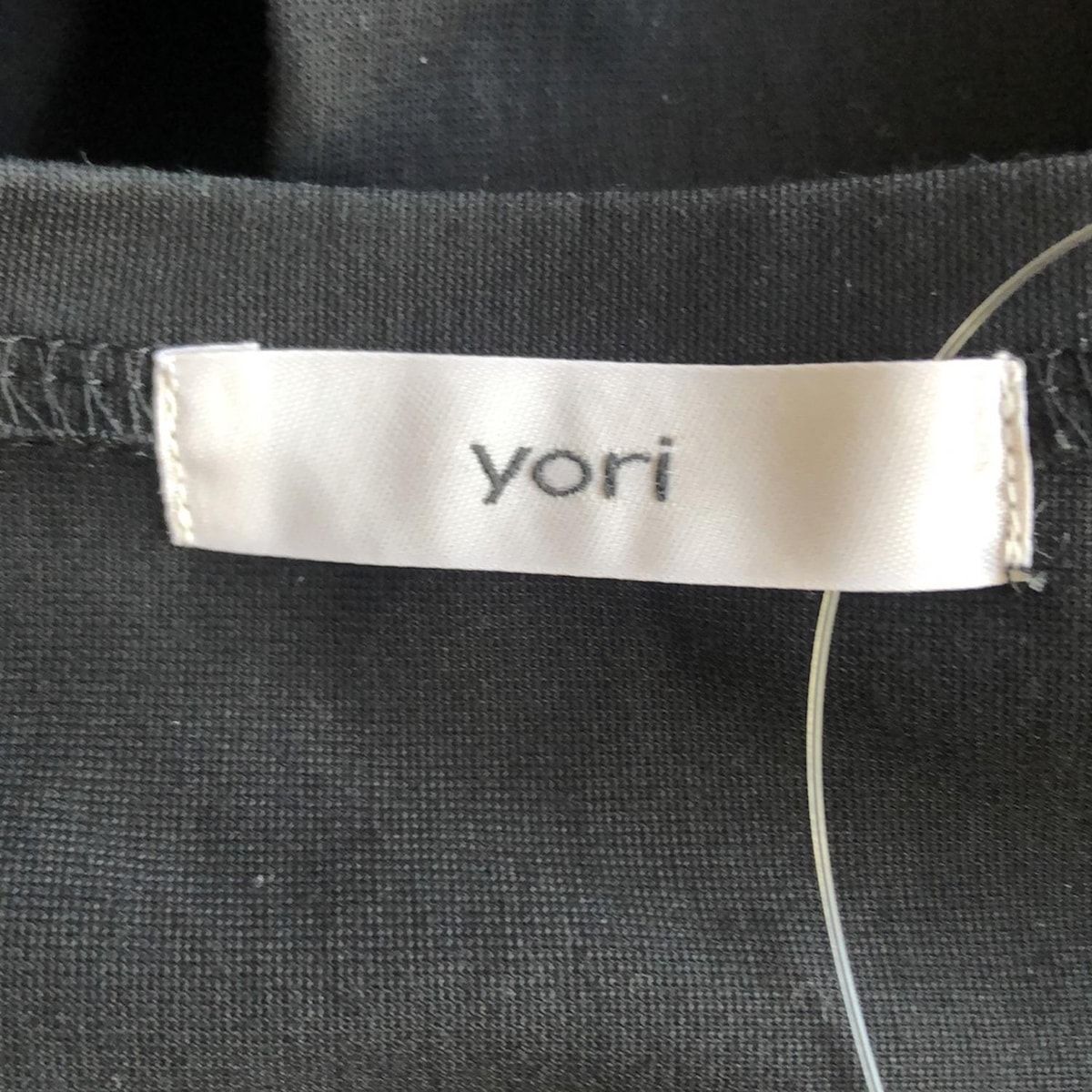 yori◆ノースリーブカットソー/FREE/コットン/BLK yori