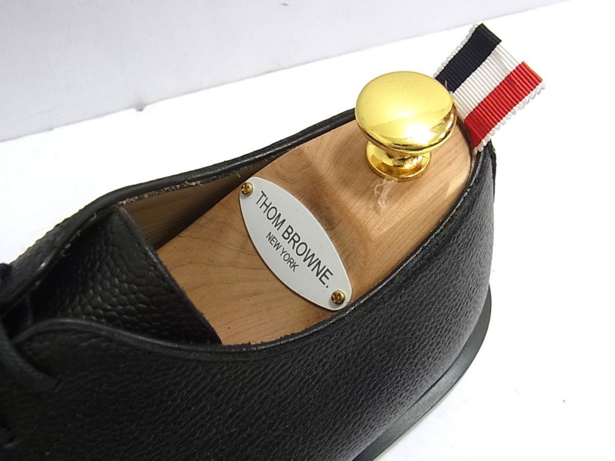 thom browne 革靴 THOM BROWNE トムブラウン ビジネスシューズ レザー 革靴