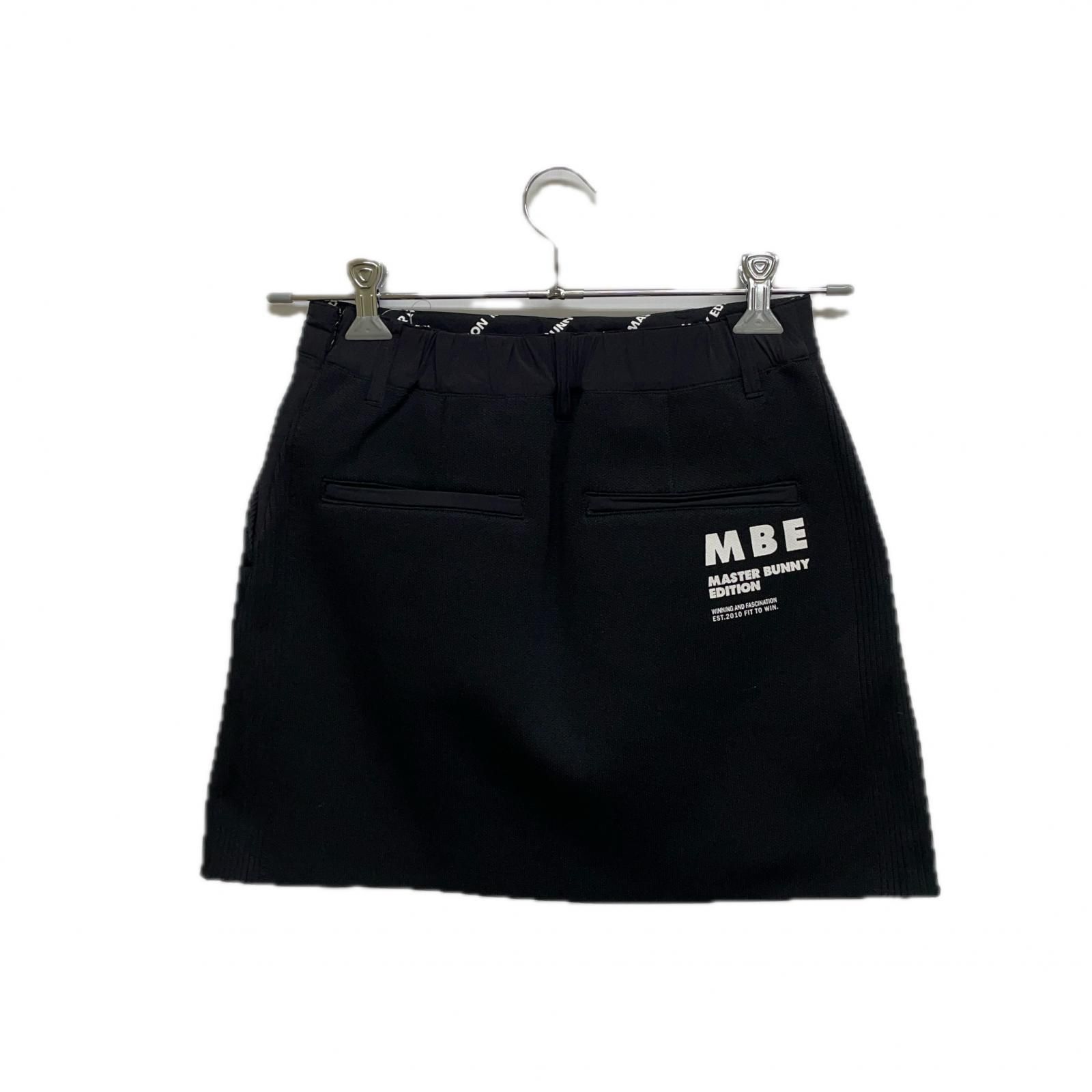 レディース マスターバニーエディション MASTER BUNNY EDITION スカート 0 S 黒 ブラック ニット 中綿入り