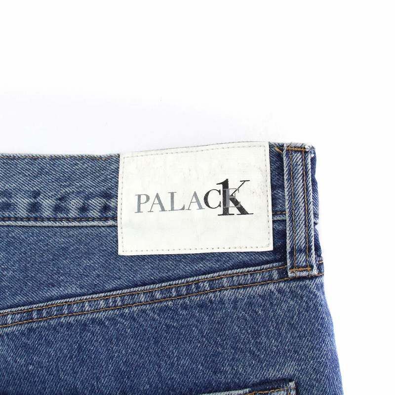 パレス Palace Calvin Kein 22SS BAGGY JEAN バギージーンズ デニムパンツ W34 青 ブルー 40254UC /KH  - メルカリ