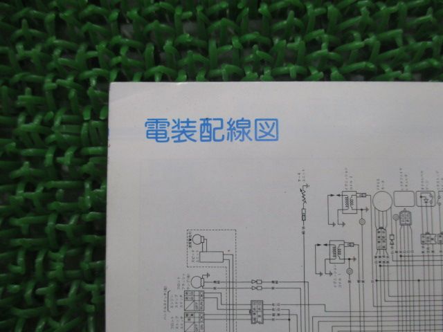 TZR250RS 取扱説明書 ヤマハ 正規 中古 バイク 整備書 配線図有り 3XV