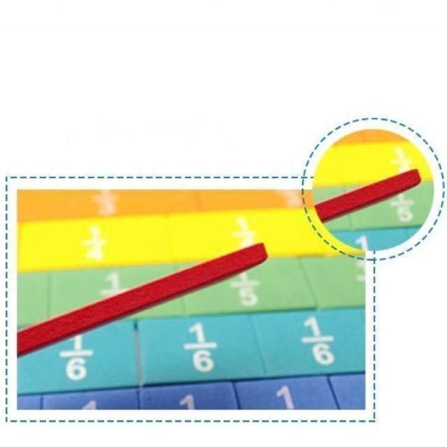 国内正規品 バータイプ 分数パズル 学習玩具 知育 幼児 小学生 算数