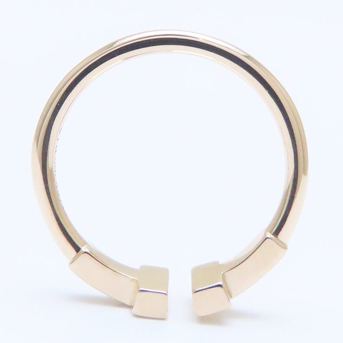TIFFANY&Co. ティファニー Tワイヤー リング 指輪 ダイヤモンド 9号  