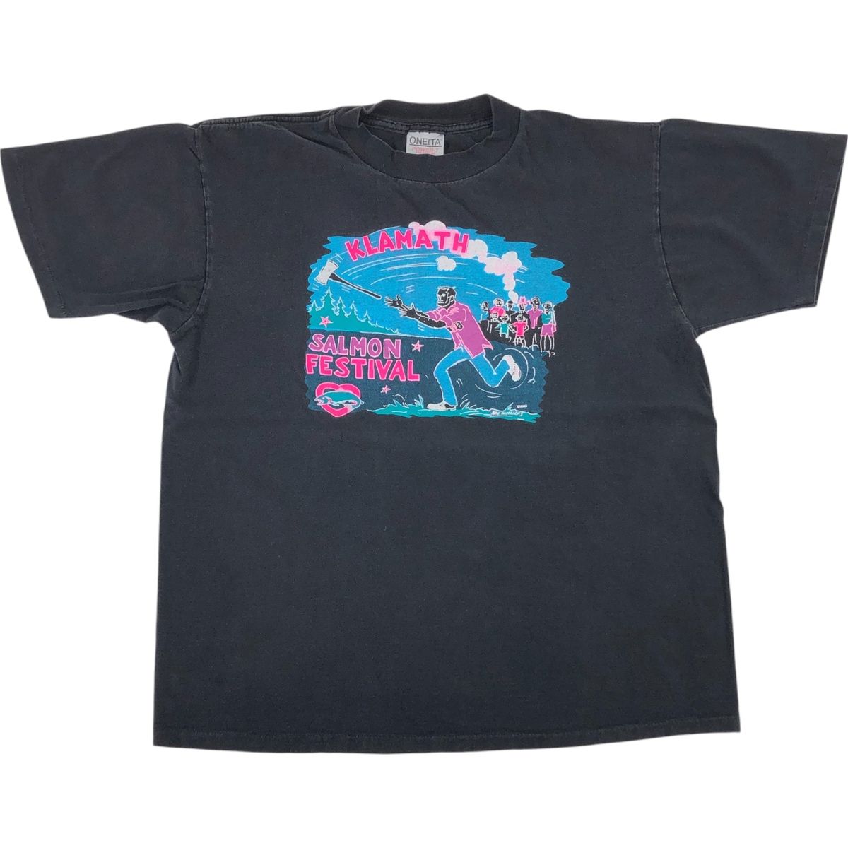古着 90年代 オニータ ONEITA プリントTシャツ メンズL相当 ヴィンテージ|eaa539830