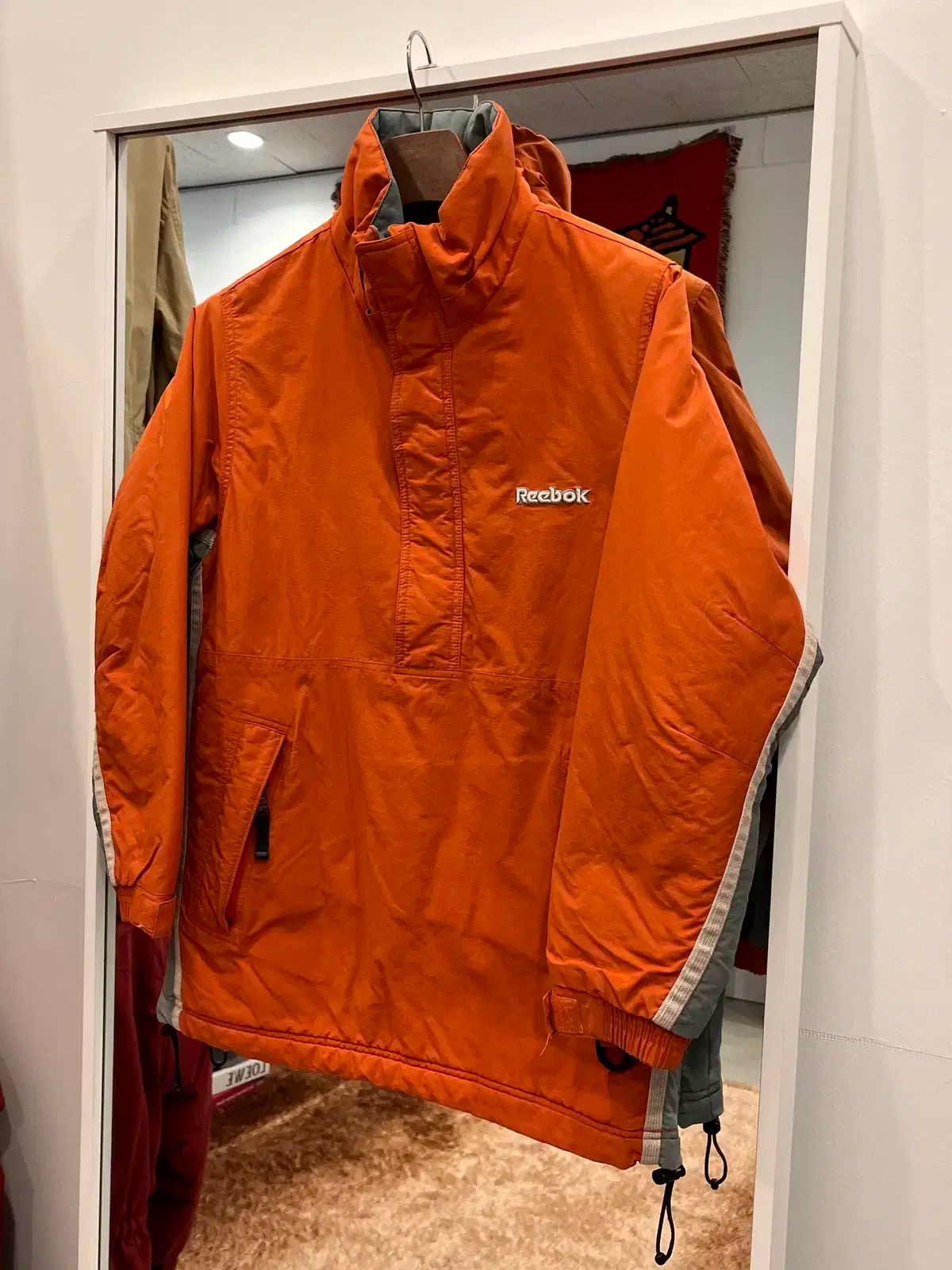 90s Reebok Reebok(リーボック) オールドスクール リップストップ アノラック パーカー