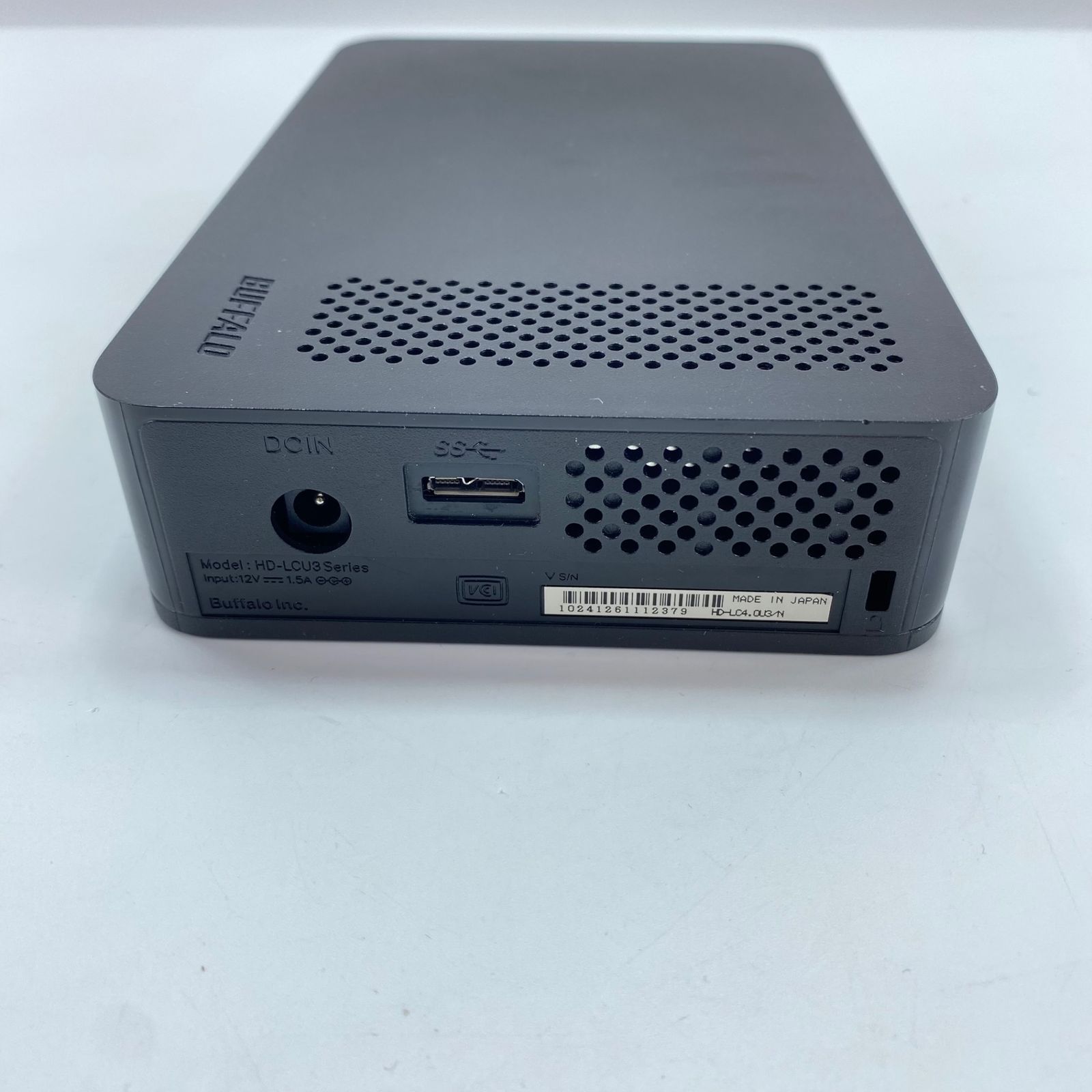 BUFFALO ハードディスク HD-LCU3シリーズ HD-LC3.0U3-BKE USB3.0用 外付けHDD HD-LCU3-Eシリーズ 1台