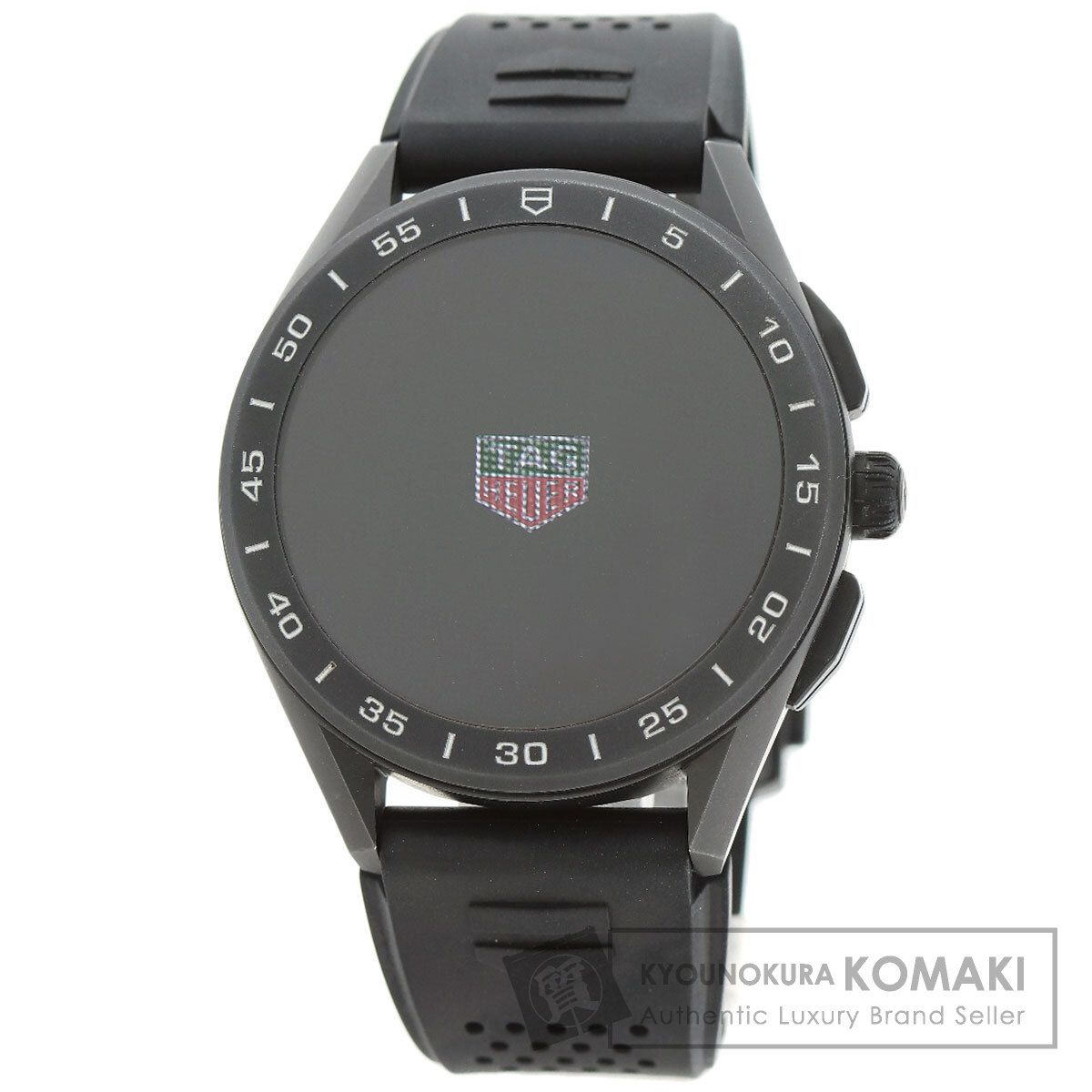 TAG HEUER タグホイヤー SBG8A コネクテッド スマートウォッチ 腕時計 チタン ラバー メンズ