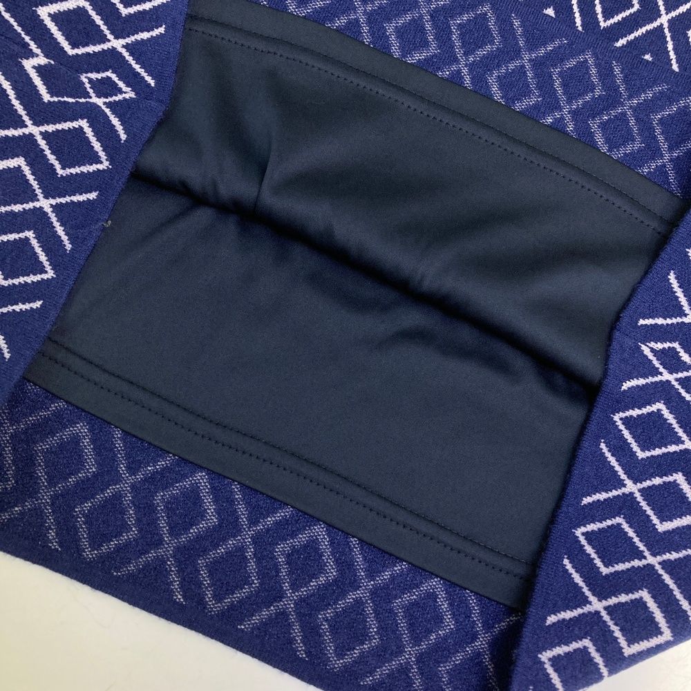 総柄 ネイビー系