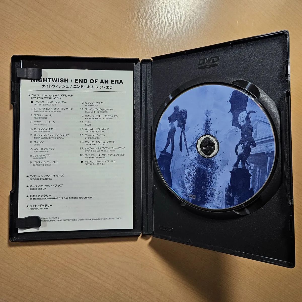 NIGHTWISH エンドオブアンエラ　ナイトウィッシュ サイン入りDVD Nightwish / End Of The Era ナイトウィッシュ/エンド・オブ