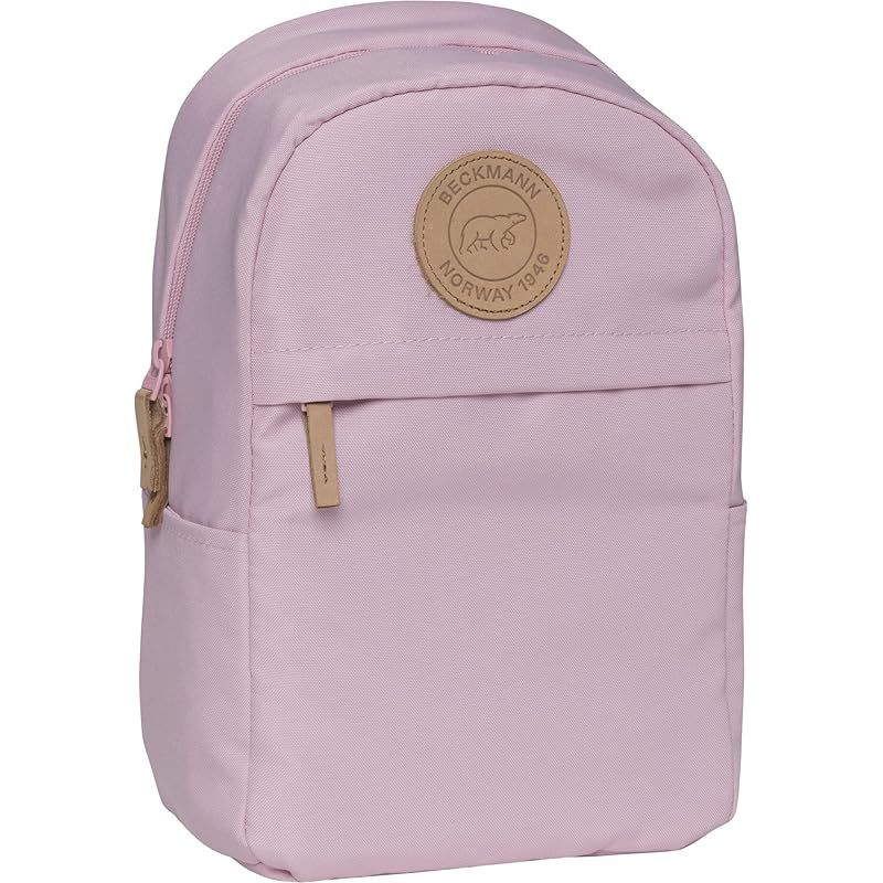 【特価商品】[BECKMANN] ベックマン ノルウェー リュック URBAN Mini Light Pink キッズ レディース リュックサック 北欧 人間工学 軽量 レインカバー付き