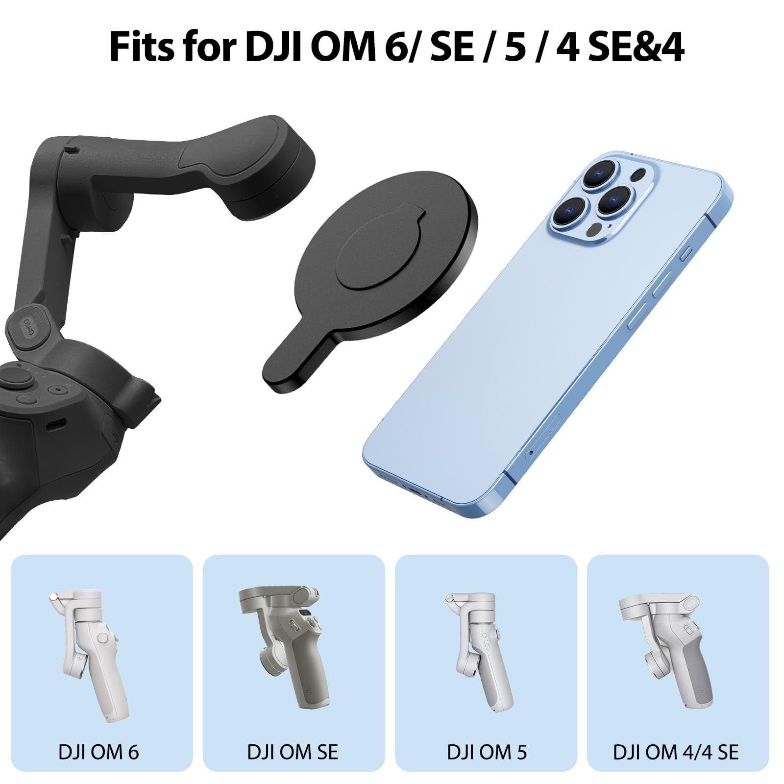 DJI OM 4 MagSafeアタッチメント付きジンバル