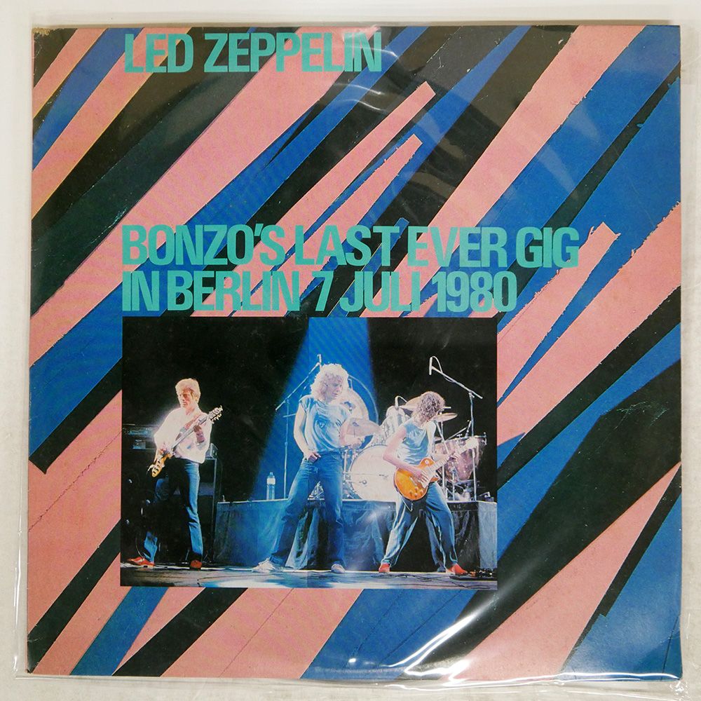 国内盤 LED ZEPPELIN/BONZO'S LAST EVER GIG IN BERLIN 7 JULI