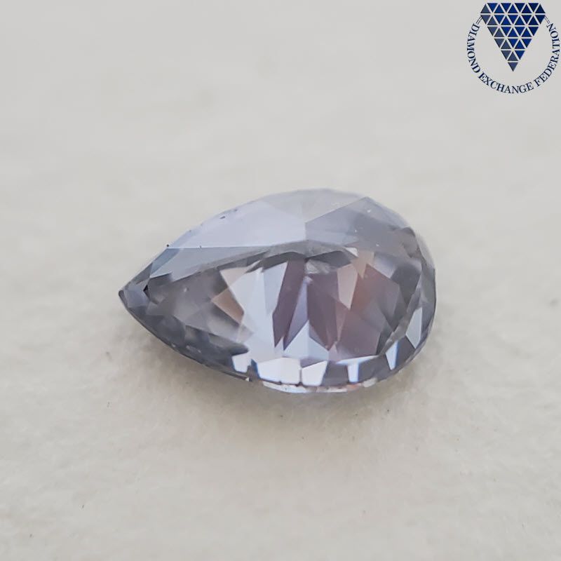 0.10 ct Fancy Gray Violet GIA 天然 グレイ(グレー） ヴァイオレット