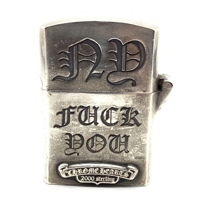 Chrome Hearts クロムハーツ ZIPPO NY FUCK YOU ジッポライター