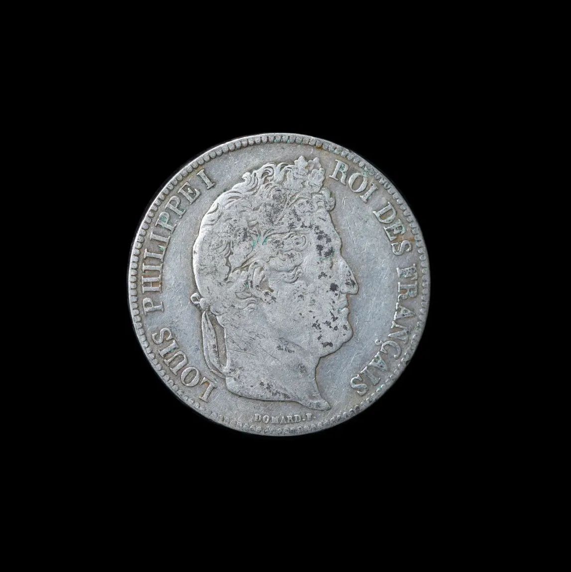 France フランス ルイフィリップ1世（1830~48）5Francs1834年 5