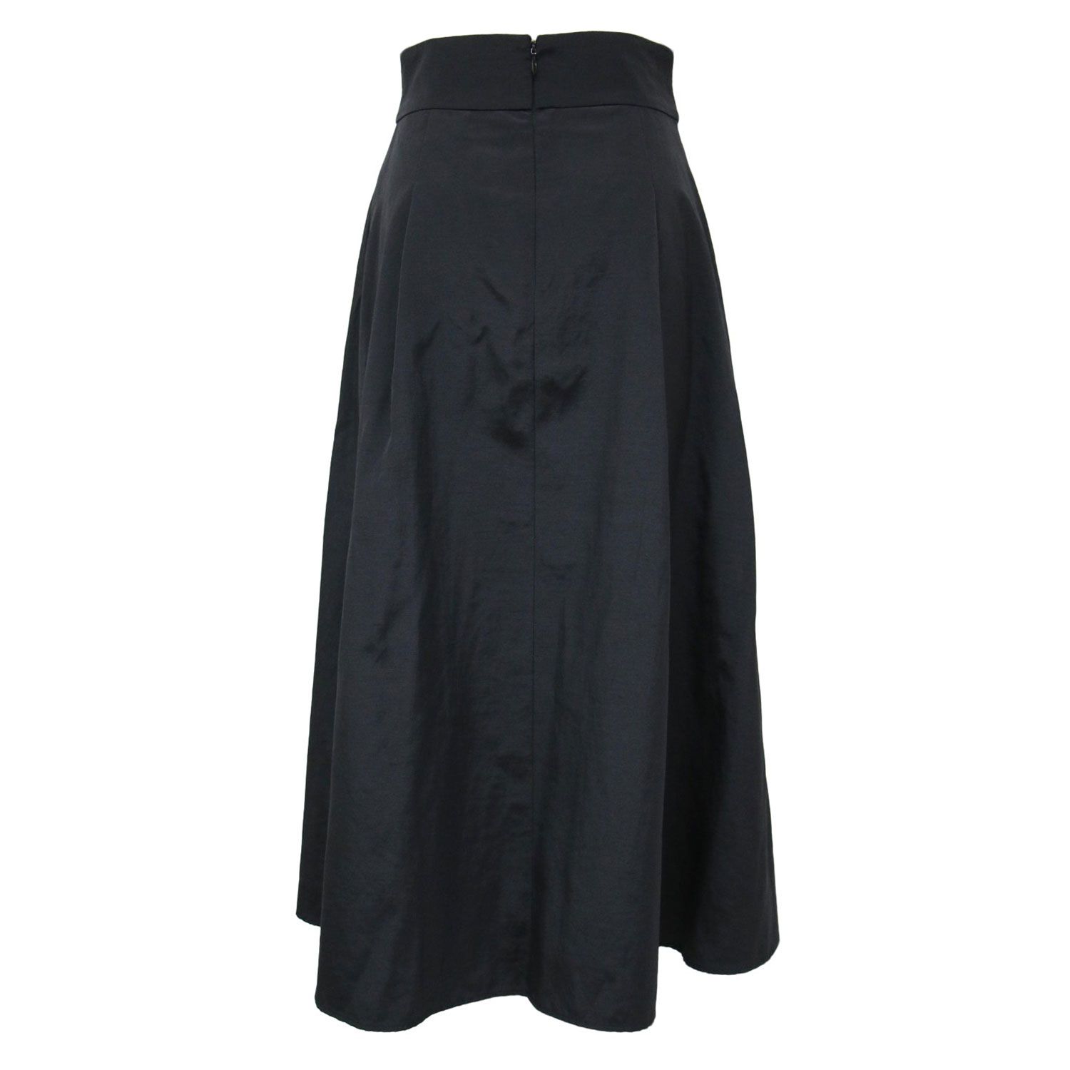 本店 価格 アルアバイル/美品！ロング フレアスカート ブラック M 秋冬