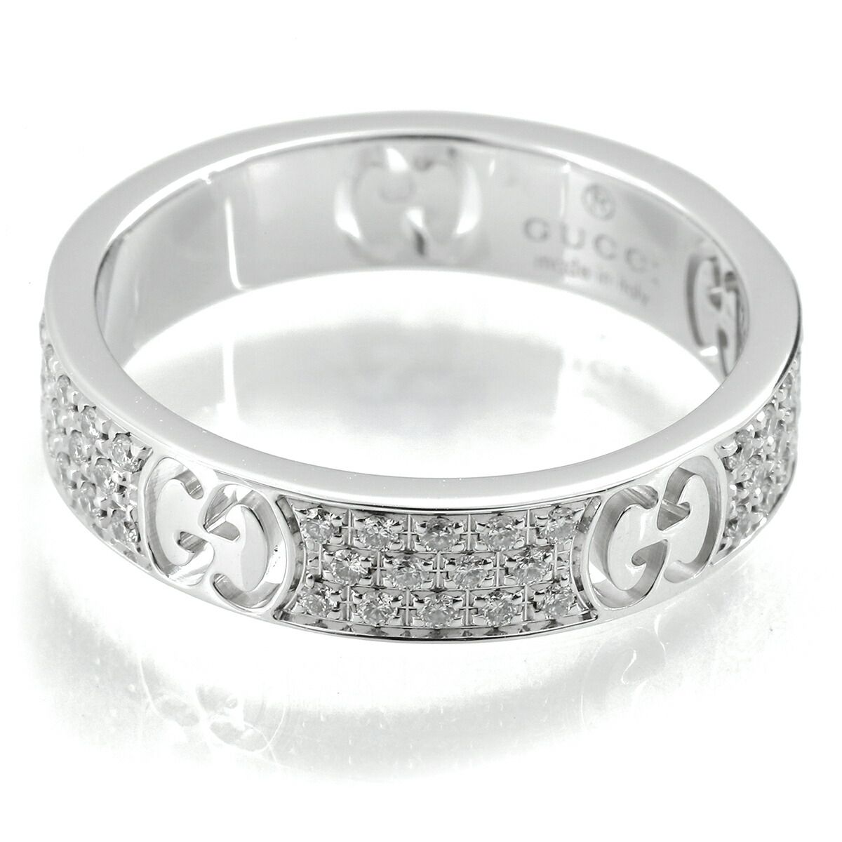 グッチ ジージー アイコン スターダストダイヤリング 指輪