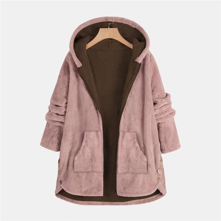 トップス フェイクファー フード付き ファーコート 長袖 中綿 レディース チュニック 花柄 ロング丈 秋 冬 体型カバー 防寒 秋 ワイド 40代 50代 ロングコート トップス フェイクファー フード付き コート