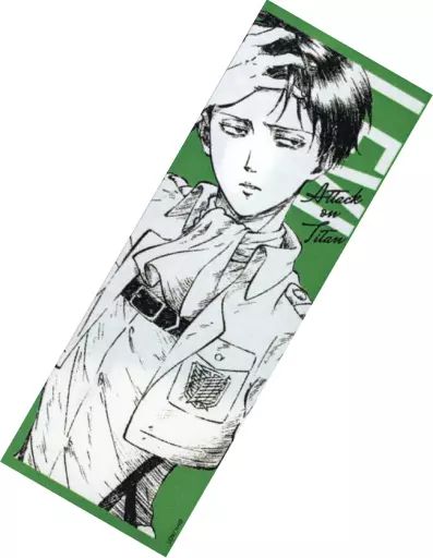 中古】雑貨 リヴァイ WIT STUDIO 描き下ろしスポーツタオル 「進撃の
