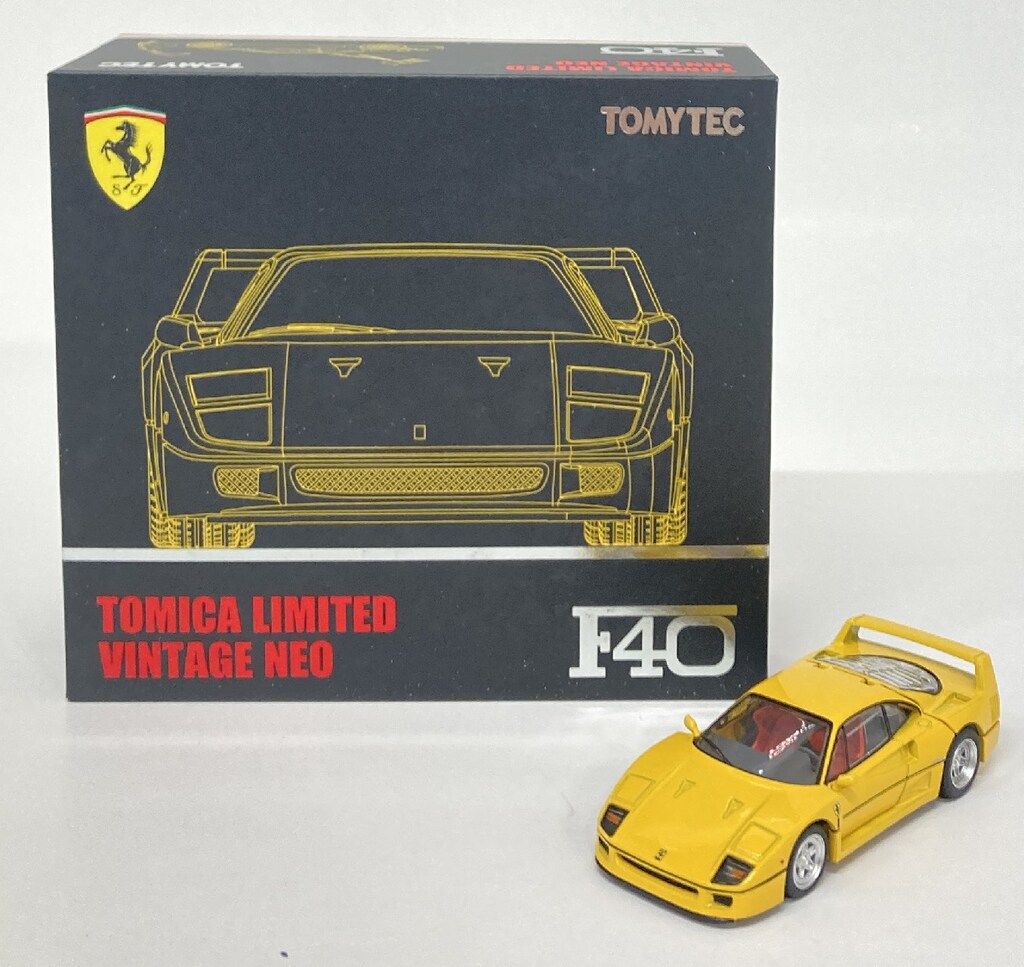 トミーテック TOMICA LIMITED VINTAGE NEO フェラーリ F40 イエロー