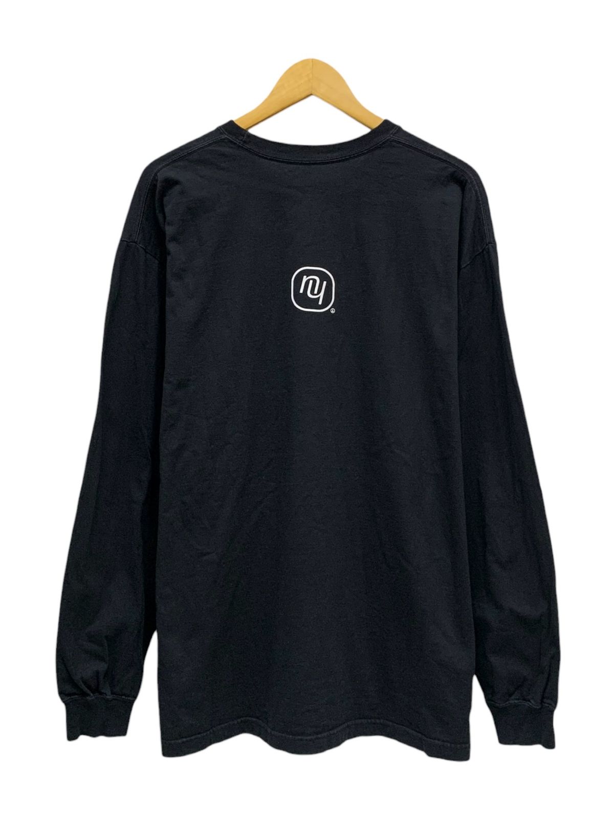NEIGHBORHOOD (ネイバーフッド) 袖ロゴ プリント 長袖 Tシャツ ロンT