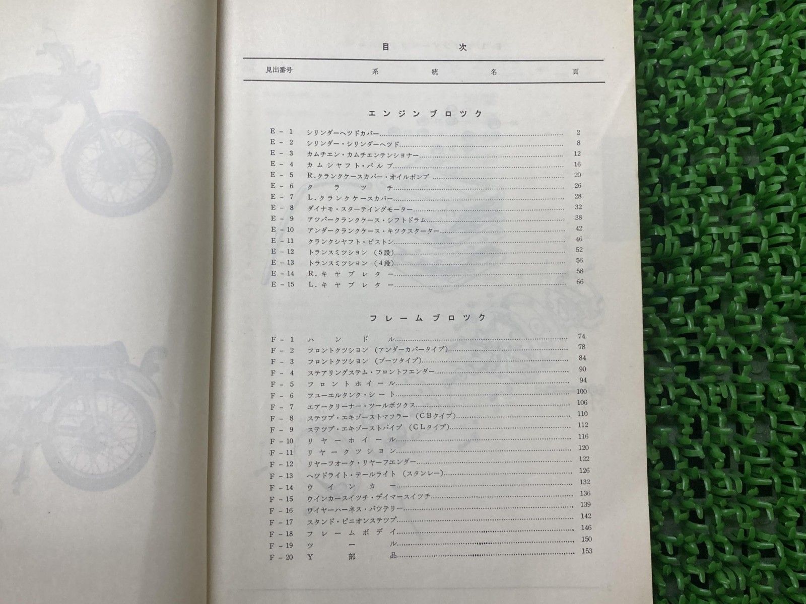 ベンリィCB125 CL125 パーツリスト 2版 ホンダ 正規 バイク 整備書