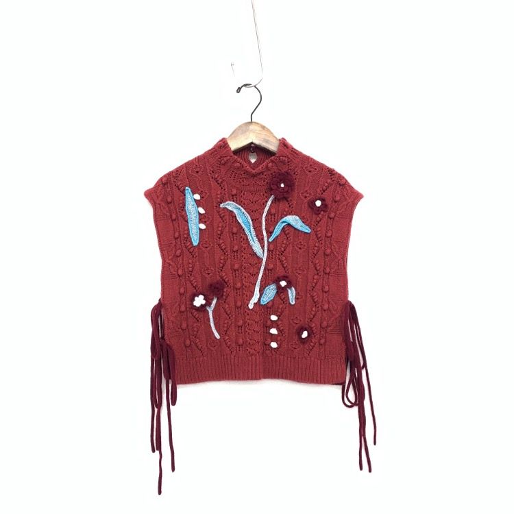 22AW Mame Kurogouchi マメクロゴウチ Floral Motif Hand