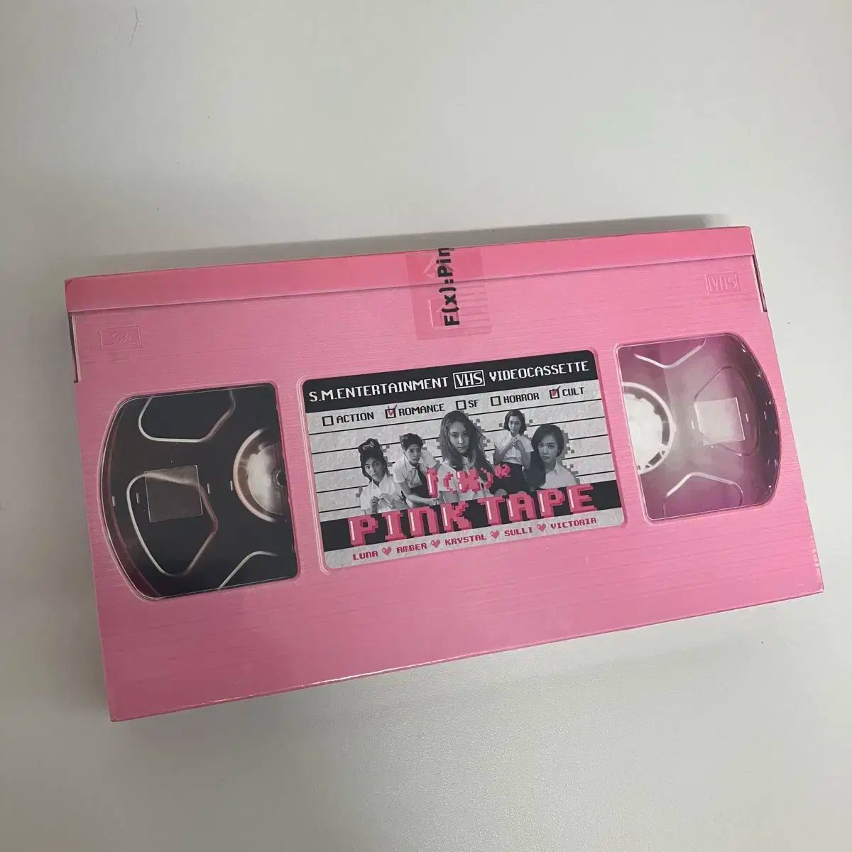 f x エフエックス ピンクテープ ミン ヒジンアルバム kpop みょうばん