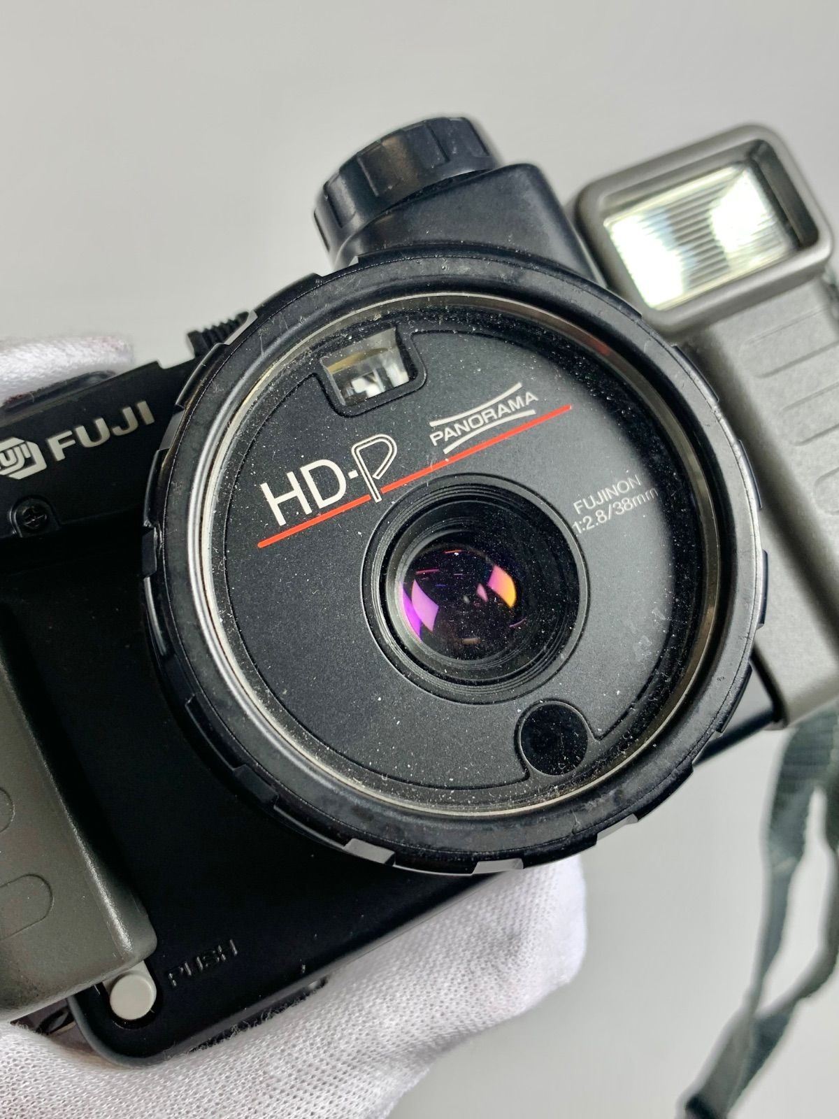 完動品◆極美品【全天候型カメラ◆最終モデル】富士フィルム FUJI HD-P 現状品】富士フィルム FUJIFILM コンパクトフィルムカメラ FUJI