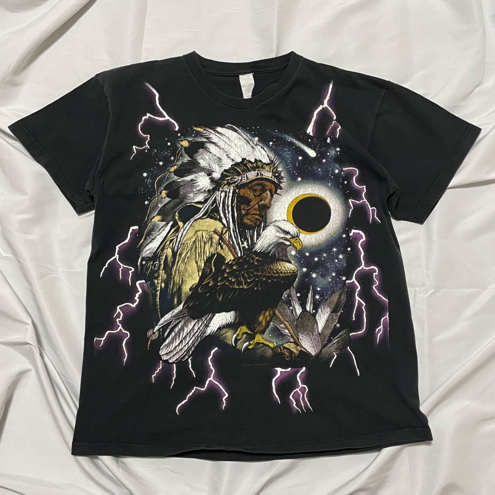 AMERICAN THUNDER INDIAN 90s TEE - メルカリ