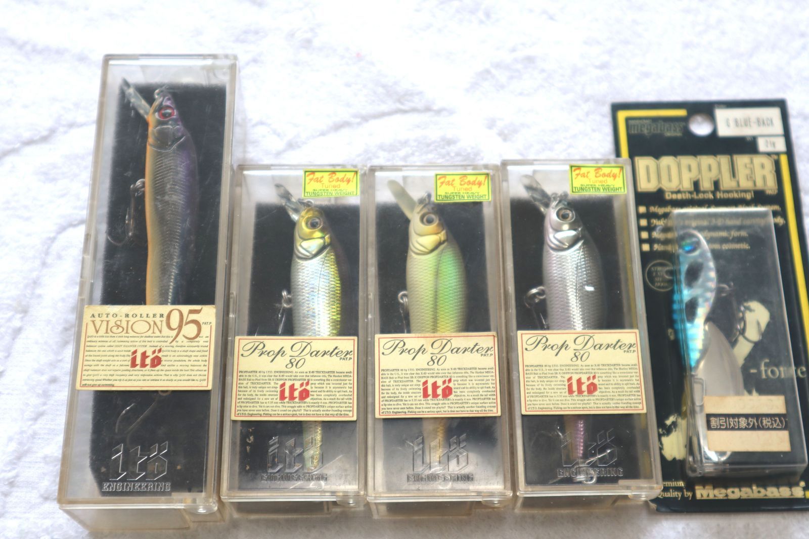 メガバス megabass itoエンジニアリング シックスセンス 5点