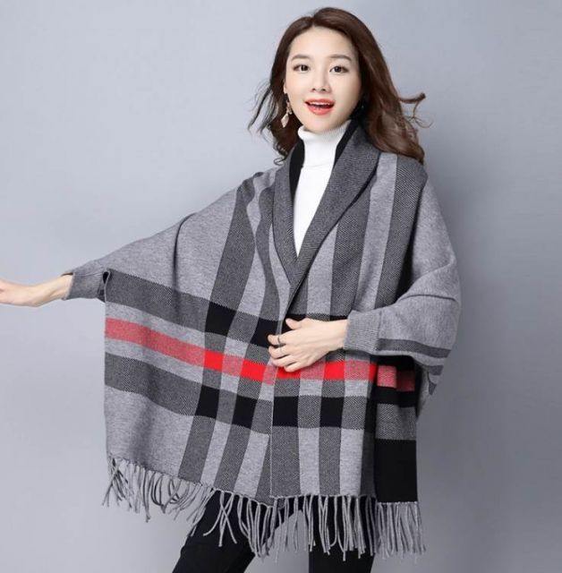 種類30：画像2/XL ケープ アウター コート 袖あり 長袖 Vネック 襟なし 前開き タッセル かわいい 大人可愛い シンプル カジュアル おしゃれ レトロ アジアン エスニック エキゾチック ラフ 柄 チェック柄 秋 冬 10代 20代 30代 レディー プリザーブドフラワー カーネーション バラ ブリザードフラワー 仏花 不滅の花 カーネーションの置物 お供え 花 お悔やみ お盆 仏壇 花 【公式通販】