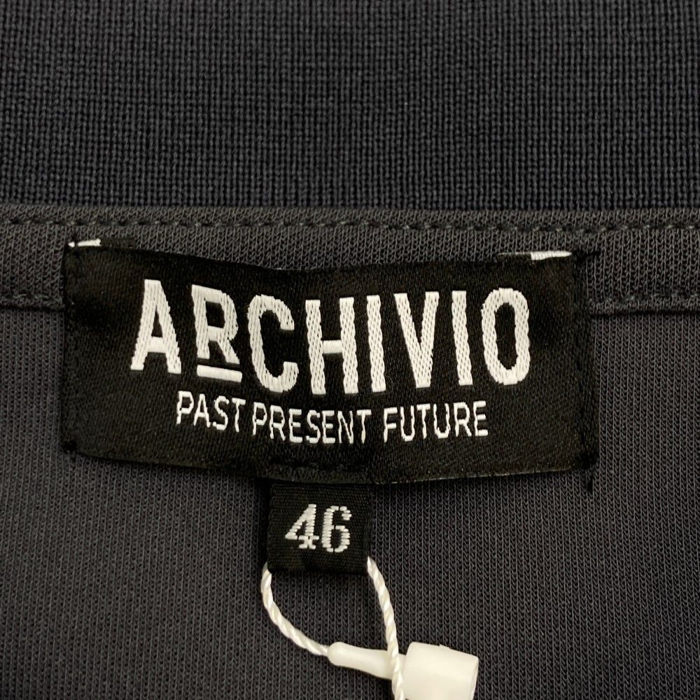 サイズ：46 ARCHIVIO アルチビオ A429914 2024年 長袖ポロシャツ