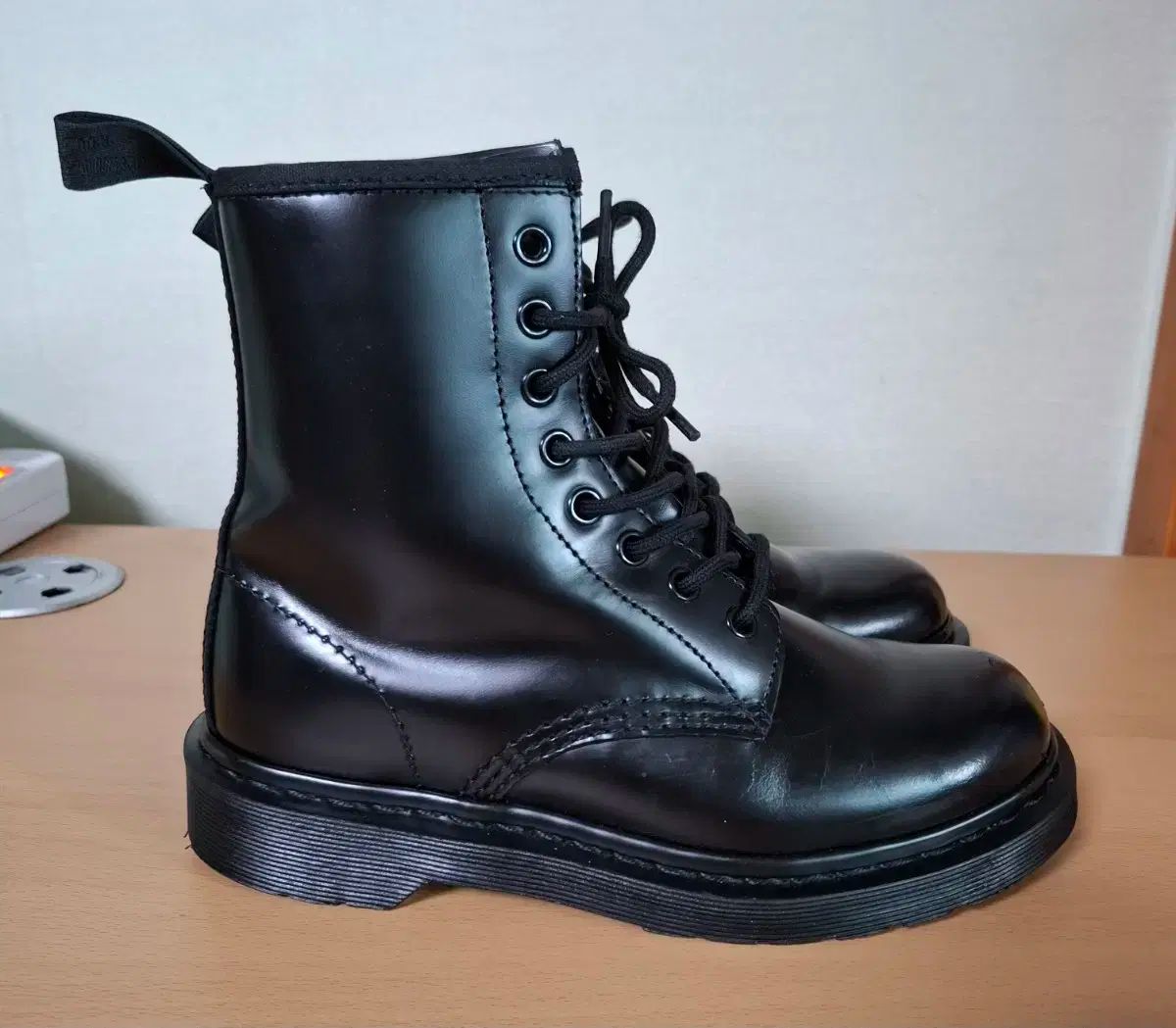DR. MARTENS ドクターマーチン 1460 8 笏 ウォーカーブーツ UK4 230 ー 235 黒