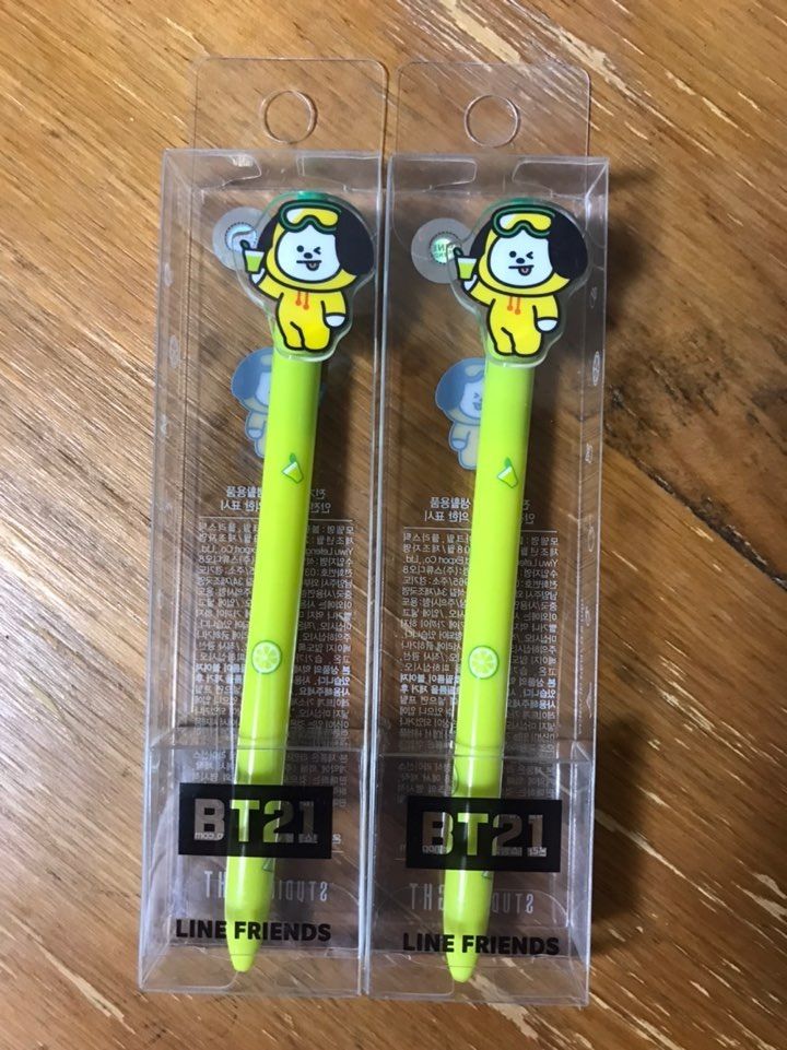 2本セット」 BTS bt21 公式グッズ ボールペン ジミン chimmy - BTS