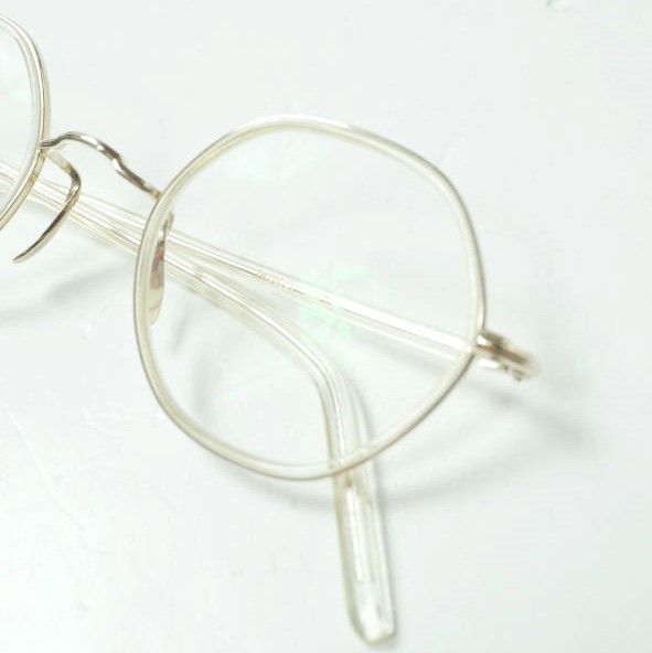 ayame アヤメ 日本製 DJANGO ジャンゴ ヘキサゴン型 メガネ CLE/クリア 46□24 六角形 サングラス 伊達眼鏡 g11229
