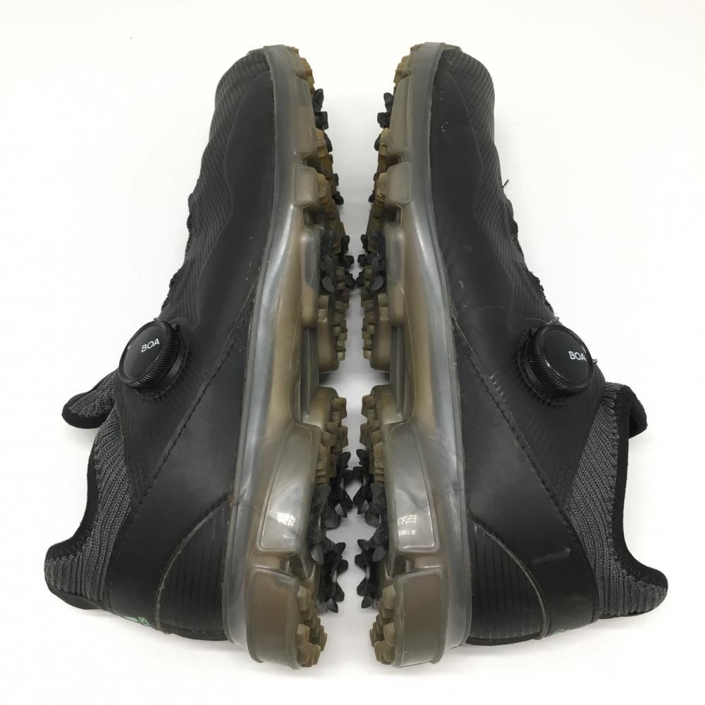 アディダス ゴルフシューズ 黒×グリーン ARTFZ1034 アルファフレックス