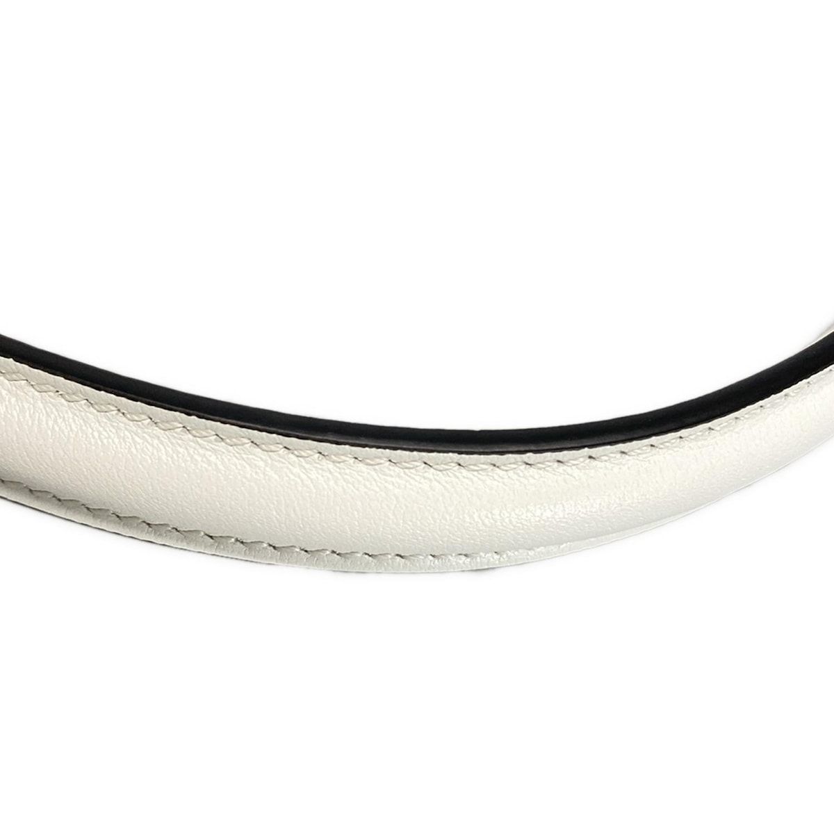 FENDI フェンディ ハンドバッグ マンマバケット 8BR600 白×黒 MARC JACOBSコラボ レザー DECORATOM_COM_BR