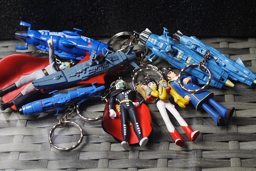 宇宙戦艦ヤマト フィギュア キーホルダー さめ まとめて ※画像