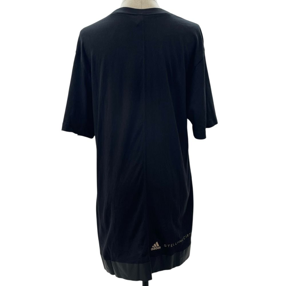ステラマッカートニー × アディダス Tシャツ サイズ:2XS ブラック コットン レディース Stella McCartney × adidas 【中古】 美品 STELLA McCARTNEY adidas ステラマッカートニー アディダス