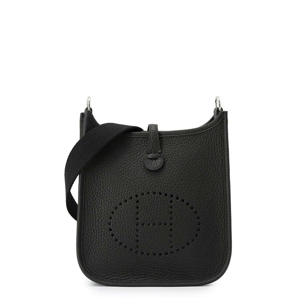 エルメス エブリンTPM アマゾン ブラック/シルバー金具 トリヨン  