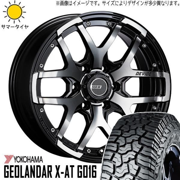 285/60R18 サマータイヤホイールセット トライトン etc (YOKOHAMA GEOLANDAR XAT & DEVIDE ZS 6穴  139.7) - メルカリ