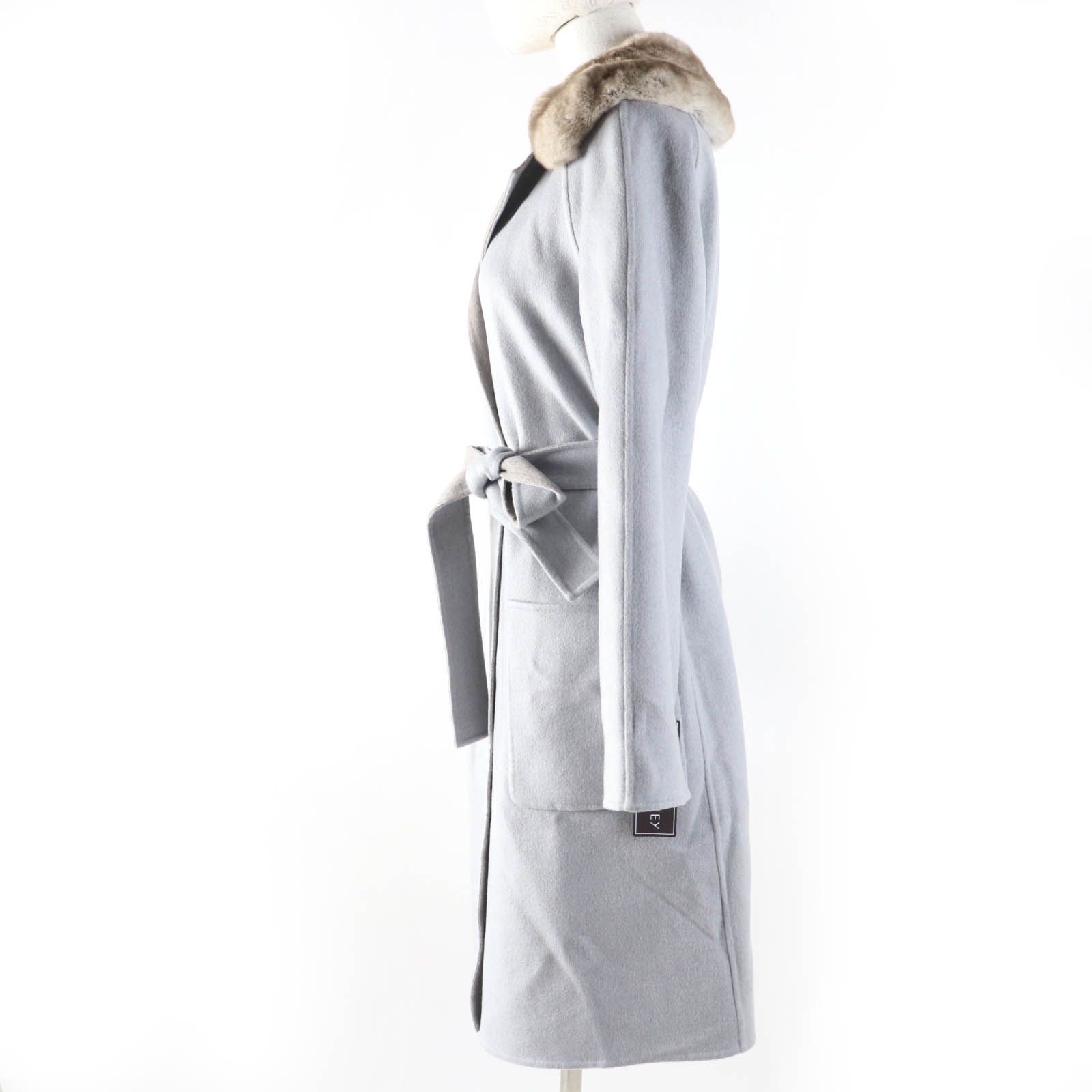 品質保証，人気】 FOXEY フォクシー カシミヤ100% ベルト付き ロング